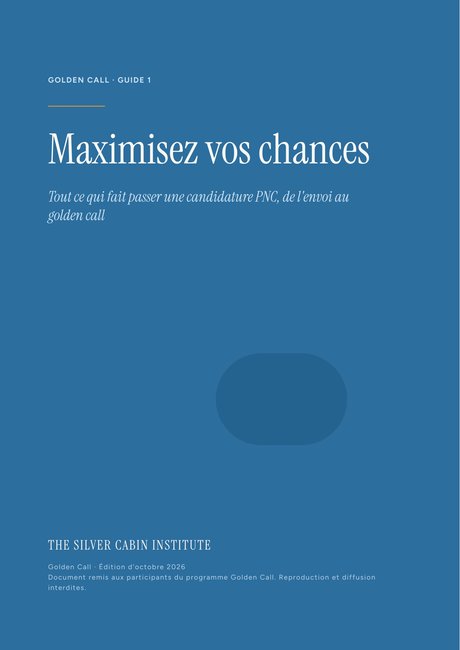 Couverture et page intérieure du guide « Maximisez vos chances »